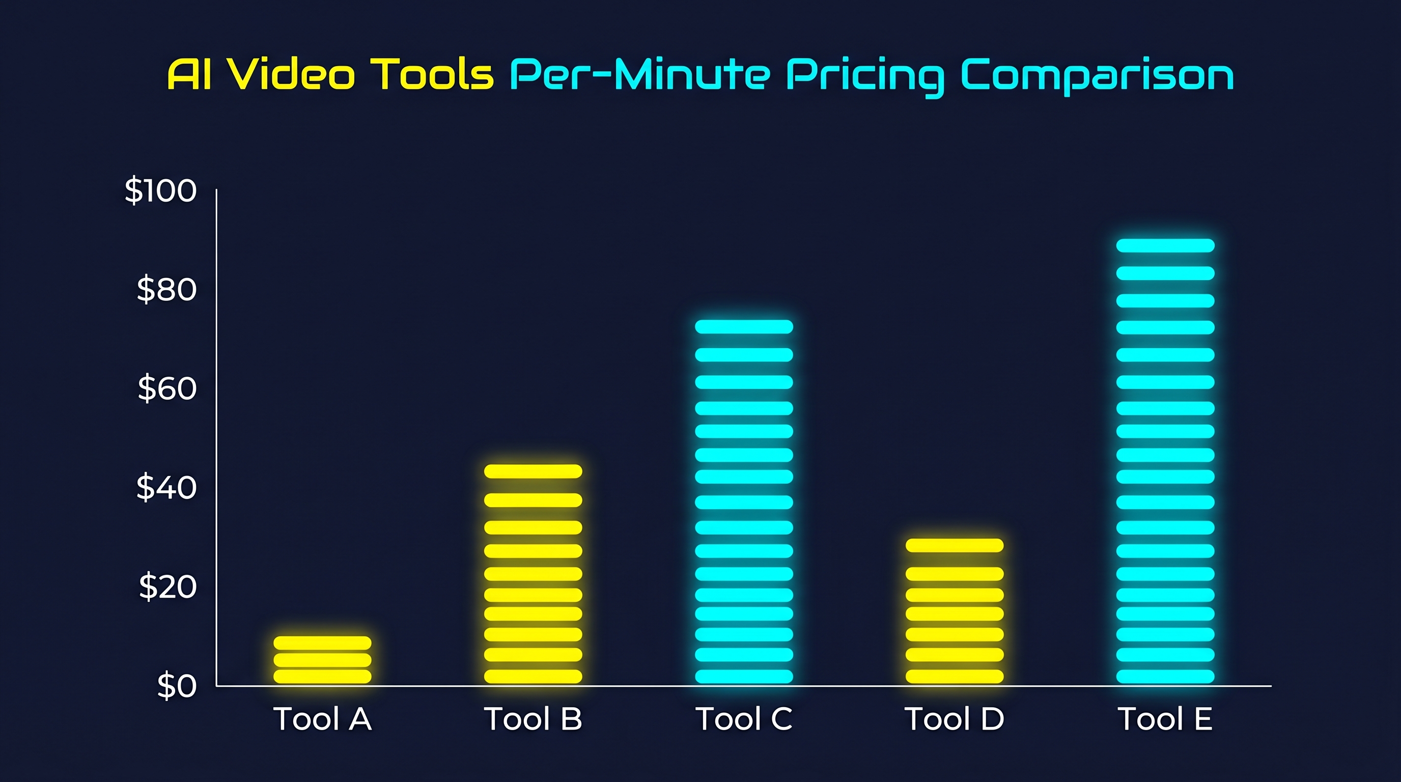 AI video generator per-minute pricing comparison 2026